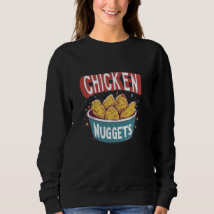 Nuggets-Kostüm für Jungen und Mädchen Sweatshirt