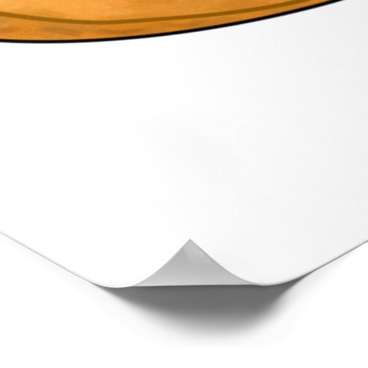 Nuggs über euch lustigen Food Nugget Pub Poster (Ecke)