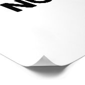 Nugs and Kisses Funny Chicken Nugget Pub Poster (Ecke)