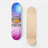 Nugs keine Drogen Skateboard (Vorderseite)
