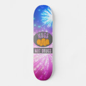 Nugs keine Drogen Skateboard (Vorderseite)