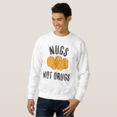 Nugs keine Drogen Sweatshirt (Vorne ganz)
