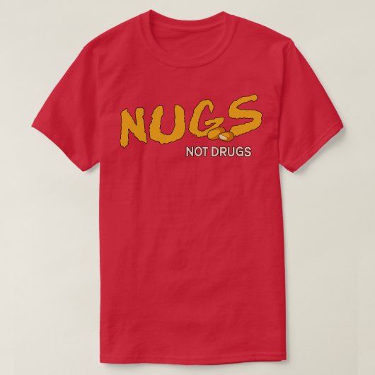 Nugs keine Drogen T-Shirt (Design vorne)