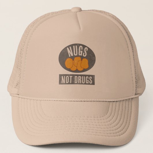 Nugs keine Drogen Truckerkappe (Vorderseite)