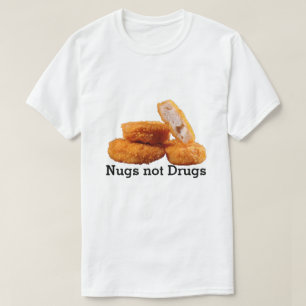 Nugs nicht mischt das lustige T-Shirt - Drogen bei