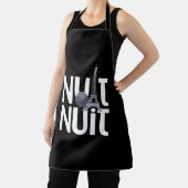 Nuit Nuit Basketball Night French Word Paris Tower Schürze (InSitu)