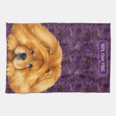 NUK- Red Chow - ArtMuse Kitchen Towels  Geschirrtuch (Horizontal)