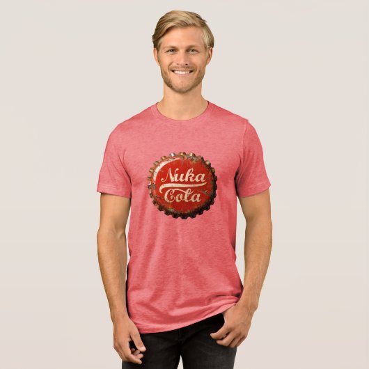 Nuka Cola Tri-Blend Shirt (Vorderseite voll)