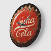 Nuka Cola-Uhr Große Wanduhr (Winkel)