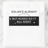 Nuke Aufkleber (Tasche)