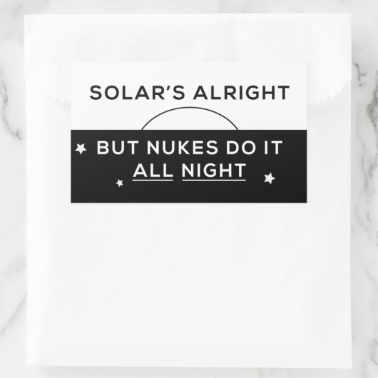 Nuke Aufkleber (Tasche)