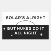 Nuke Aufkleber (Vorderseite)