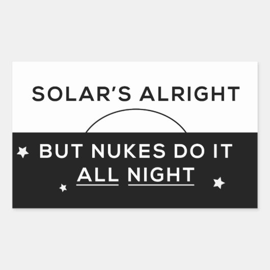 Nuke Aufkleber (Vorderseite)