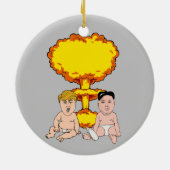 Nuke Babies Anti Trump Keramik Ornament (Hinten)