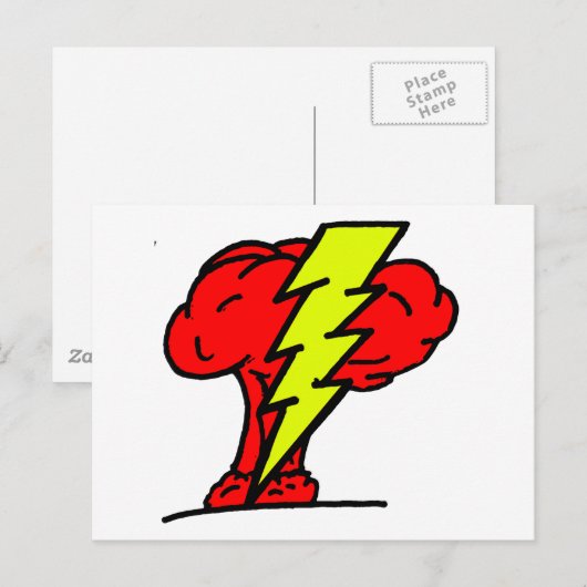 Nuke Postkarte (Vorne/Hinten)