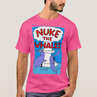 Nuke Whales Poster T-Shirt