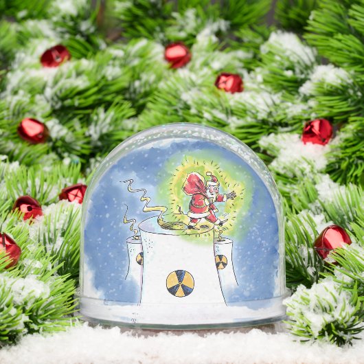 Nuked Santa Claus snow globe Schneekugeln (Weihnachten)