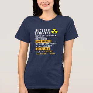 Nuklear Engineer Definition Funny Shirt