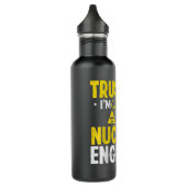 Nuklear Engineer Funny Nuklear Engineering Essenti Edelstahlflasche (Links)
