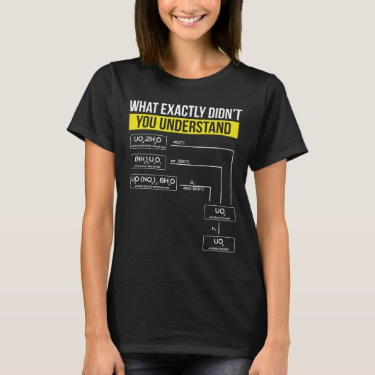 Nuklear Engineering Nuklearer Professor T-Shirt (Vorderseite)