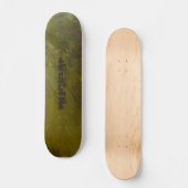 Nuklear - Grüne Themen individuell angepasst Skateboard (Vorderseite)