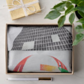 Nuklear I, CH, 1945, von Laszlo Moholy-Nagy Seidenpapier (Geschenk)