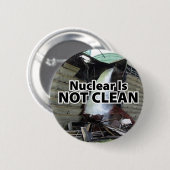 Nuklear ist nicht - Vermont-Yankee sauber Button (Vorne & Hinten)