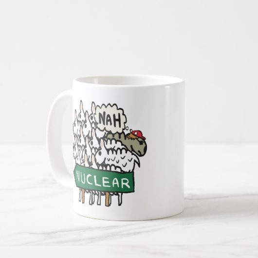 Nuklear Kaffeetasse (Vorderseite Links)