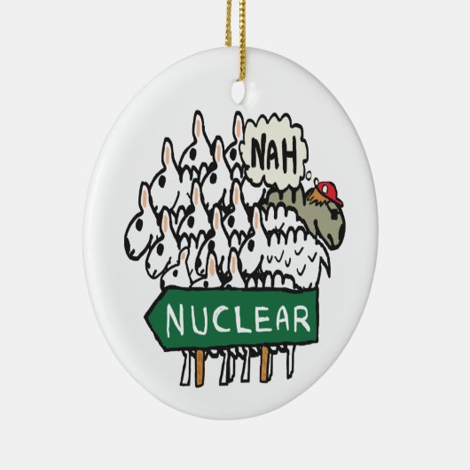 Nuklear Keramik Ornament (Rechts)