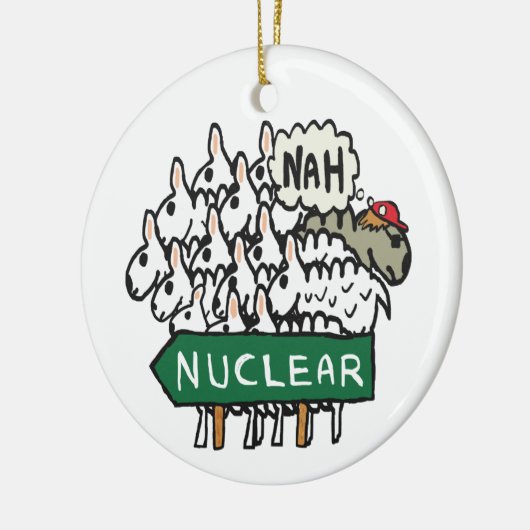 Nuklear Keramik Ornament (Links)