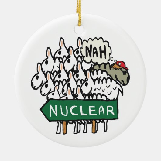 Nuklear Keramik Ornament (Hinten)