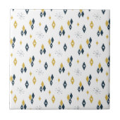 Nukleardiamanten Sternexplosion Navy Senf Fliese (Vorderseite)