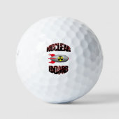 Nukleare Bombe Golfball (Vorderseite)