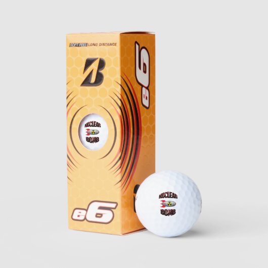 Nukleare Bombe Golfball (Verpackungen)
