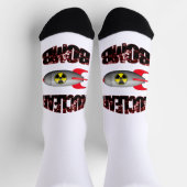 Nukleare Bombe Socken (Oben)