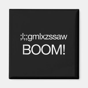 Nukleare Bombe US strategisches Kommando Funny Quo Magnet