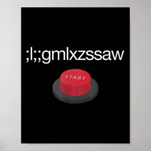 Nukleare Bombe US strategisches Kommando Funny Quo Poster