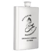 Nukleare Bomben-medizinische Alkohol-Flasche Flachmann (Rechts)