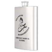 Nukleare Bomben-medizinische Alkohol-Flasche Flachmann (Links)