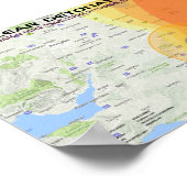 Nukleare Detonationen - England Poster (Ecke)
