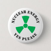 Nukleare Energie, ja, Nuklearer Power Button (Vorderseite)