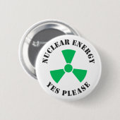 Nukleare Energie, ja, Nuklearer Power Button (Vorne & Hinten)