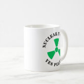 Nukleare Energie, ja, Nuklearer Power Kaffeetasse (VorderseiteRechts)