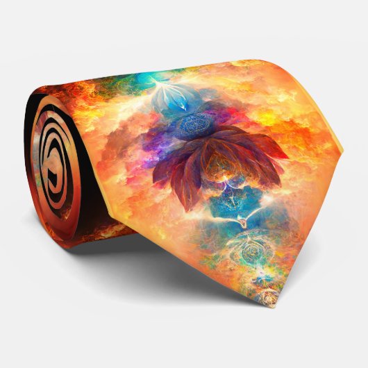 nukleare Explosion Krawatte (Gerollt)