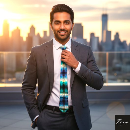 Nukleare Explosion Krawatte