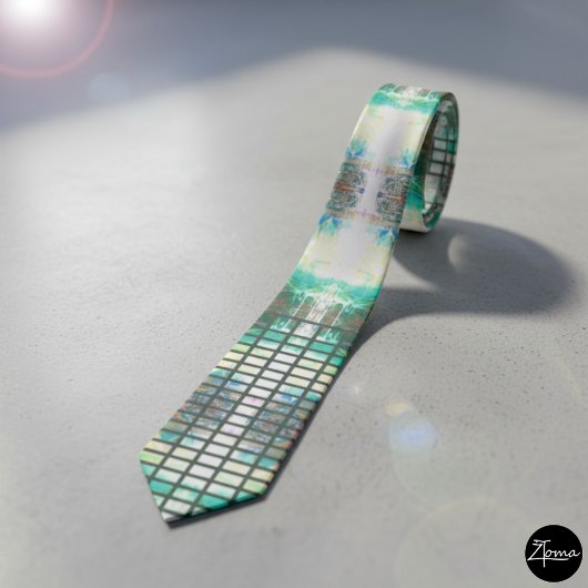 Nukleare Explosion Krawatte