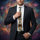 nukleare Explosion Krawatte