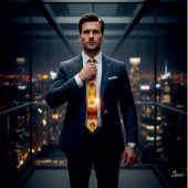 nukleare Explosion Krawatte