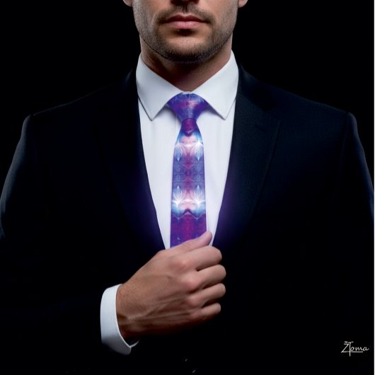 Nukleare Explosion Krawatte