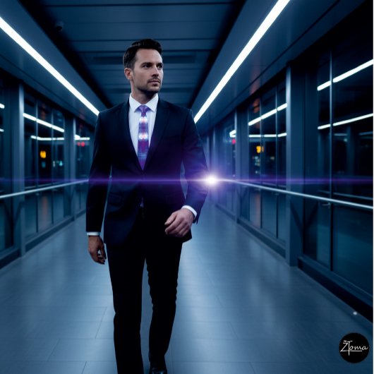 Nukleare Explosion Krawatte